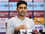 Shubman Gill addresses a press conference on the eve of first ODI vs New Zealand.