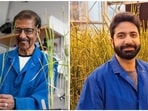Venkatesan Sundaresan and Imtiyaz Khanday. (Jael Mackendore/ UC Davis)