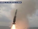 Pakistan Navy said LY-80 (N) SAM successfully engaged and neutralised an aerial target, demonstrating Pakistan Navy's robust air defence capabilities