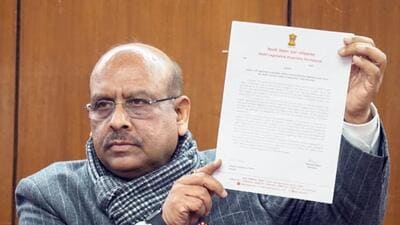 “Misuse of House for political ambitions will not be tolerated,” Speaker Vijender Gupta said. (Delhi Government) “Misuse of House for political ambitions will not be tolerated,” Speaker Vijender Gupta said. (Delhi Government)