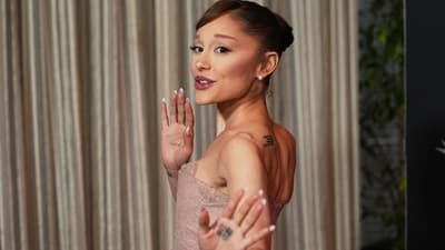 Ariana Grande arrives at the AFI Awards at the Four Seasons in Los Angeles, Friday, Jan. 9, 2026. (AP Photo/Chris Pizzello) (Chris Pizzello/Invision/AP) Ariana Grande arrives at the AFI Awards at the Four Seasons in Los Angeles, Friday, Jan. 9, 2026. (AP Photo/Chris Pizzello) (Chris Pizzello/Invision/AP)