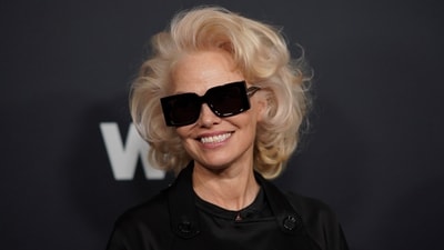 Pamela Anderson arrives at the WWD Style Awards on Friday, Jan. 9, 2026, in Santa Monica, Calif. (Photo by Jordan Strauss/Invision/AP) (Jordan Strauss/Invision/AP)