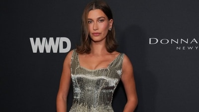Hailey Bieber arrives at the WWD Style Awards on Friday, Jan. 9, 2026, in Santa Monica, Calif. (Photo by Jordan Strauss/Invision/AP) (Jordan Strauss/Invision/AP)
