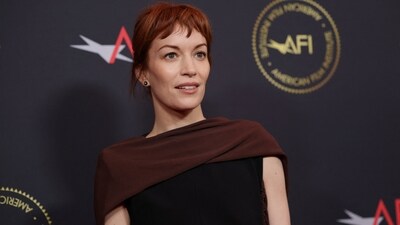 Britt Lower attends the American Film Institute (AFI) Awards Luncheon in Los Angeles, California, U.S., January 9, 2026. REUTERS/Mario Anzuoni (REUTERS)