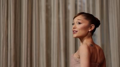 Ariana Grande attends the American Film Institute (AFI) Awards Luncheon in Los Angeles, California, U.S., January 9, 2026. REUTERS/Mario Anzuoni (REUTERS)