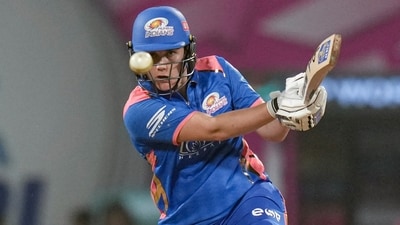 Meanwhile, Nat Sciver-Brunt registered 70 off 46 deliveries. (PTI) Meanwhile, Nat Sciver-Brunt registered 70 off 46 deliveries. (PTI)