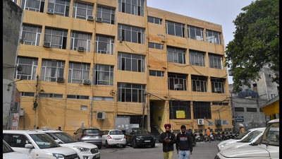 Zone A municipal corporation office in Ludhiana. (HT Photo) Zone A municipal corporation office in Ludhiana. (HT Photo)