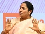Chief minister Rekha Gupta on Sunday chaired an interactive “Lunch Pe Charcha” programme (HT)