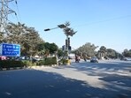 GMDA will fund the project as deposit work; only one more underpass is planned at Krishna Chowk in Phase II. (Parveen Kumar/HT)
