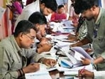 Lucknow registered a 30.04% decrease in the number of registered voters. (REPRESENTATIVE IMAGE)