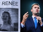 Renee Nicole Good, the victim of the Minneapolis ICE shooting (L) and Charlie Kirk (R).