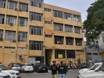 Zone A municipal corporation office in Ludhiana. (HT Photo)