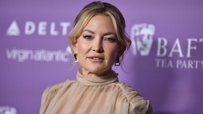 Kate Hudson arrives at the BAFTA Tea Party on Saturday, Jan. 10, 2026, at the Four Seasons in Los Angeles. (Photo by Richard Shotwell/Invision/AP) (Richard Shotwell/Invision/AP) Kate Hudson arrives at the BAFTA Tea Party on Saturday, Jan. 10, 2026, at the Four Seasons in Los Angeles. (Photo by Richard Shotwell/Invision/AP) (Richard Shotwell/Invision/AP)