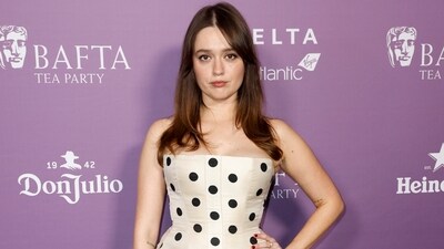 Aimee Lou Wood attends the 2026 BAFTA Tea Party in Los Angeles, California, U.S., January 10, 2026. REUTERS/Caroline Brehman (REUTERS)