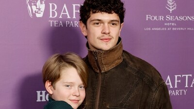 Jacobi Jupe and Noah Jupe attend the 2026 BAFTA Tea Party in Los Angeles, California, U.S., January 10, 2026. REUTERS/Caroline Brehman (REUTERS)