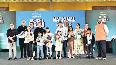 Mumbai, India – 11 Jan 2026: Achchi Bhookh School Foodie Quiz Season 4, in Mumbai, India, on Sunday, Jan 11, 2026. (Photo by Bhushan Koyande/HT Photo) Mumbai, India – 11 Jan 2026: Achchi Bhookh School Foodie Quiz Season 4, in Mumbai, India, on Sunday, Jan 11, 2026. (Photo by Bhushan Koyande/HT Photo)