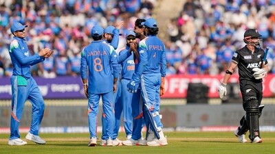 Meanwhile, Conway's opening partner Henry Nicholls (62 off 69 balls) also got a half-century. (PTI) Meanwhile, Conway's opening partner Henry Nicholls (62 off 69 balls) also got a half-century. (PTI)