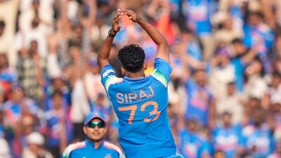 For India, Harshit Rana, Mohammed Siraj and Prasidh Krishna took two-wicket hauls respectively. (PTI) For India, Harshit Rana, Mohammed Siraj and Prasidh Krishna took two-wicket hauls respectively. (PTI)