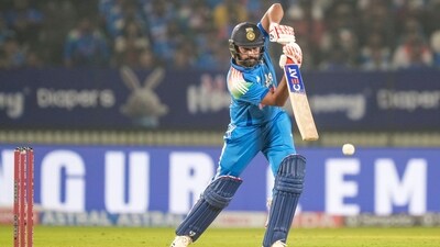 Chasing 301 runs, India reached 306/6 in 49 overs. (PTI) Chasing 301 runs, India reached 306/6 in 49 overs. (PTI)