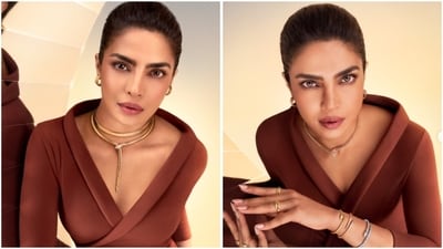 Take a closer look at the Bollywood icon's bold but elegant ensemble. (Instagram) Take a closer look at the Bollywood icon's bold but elegant ensemble. (Instagram)