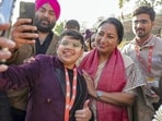 Chief minister Rekha Gupta poses for a picture at an event marking the National Youth Day (X/PTI) Chief minister Rekha Gupta poses for a picture at an event marking the National Youth Day (X/PTI)