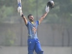 Devdutt Padikkal has now become first batter score 700-plus runs in multiple seasons of Vijay Hazare Trophy. Devdutt Padikkal has now become first batter score 700-plus runs in multiple seasons of Vijay Hazare Trophy.