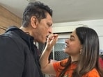 Mahhi Vij slams linkup rumours with bestfriend Nadim Nadz.