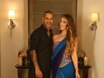 Shikhar Dhawan and Sophie Shine will tie the knot in February this year Shikhar Dhawan and Sophie Shine will tie the knot in February this year