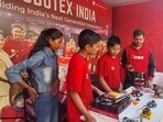 With over 50 talks and panel discussions featuring global leaders from ISRO, Cambridge, and Oxford and a Nobel Laureate among them; and over 35 exhibits and workshops, ISF 2026 had something for everyone. (HT PHOTO)