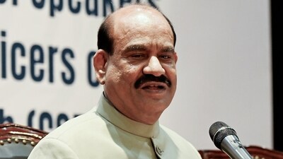 File photo of Lok Sabha Speaker Om Birla (ANI)