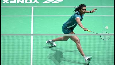 India's PV Sindhu during her women's singles semi-final match against China's Wang Zhi Yi at the Malaysia Open. (AFP) India's PV Sindhu during her women's singles semi-final match against China's Wang Zhi Yi at the Malaysia Open. (AFP)