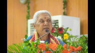 UP governor Anandiben Patel (HT File Photo)