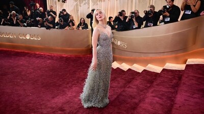 US actress Elle Fanning attends the 83rd annual Golden Globe Awards at the Beverly Hilton hotel in Beverly Hills, California, on January 11, 2026. (Photo by Frederic J. Brown / AFP) / -- IMAGE RESTRICTED TO EDITORIAL USE - STRICTLY NO COMMERCIAL USE -- (AFP) US actress Elle Fanning attends the 83rd annual Golden Globe Awards at the Beverly Hilton hotel in Beverly Hills, California, on January 11, 2026. (Photo by Frederic J. Brown / AFP) / -- IMAGE RESTRICTED TO EDITORIAL USE - STRICTLY NO COMMERCIAL USE -- (AFP)