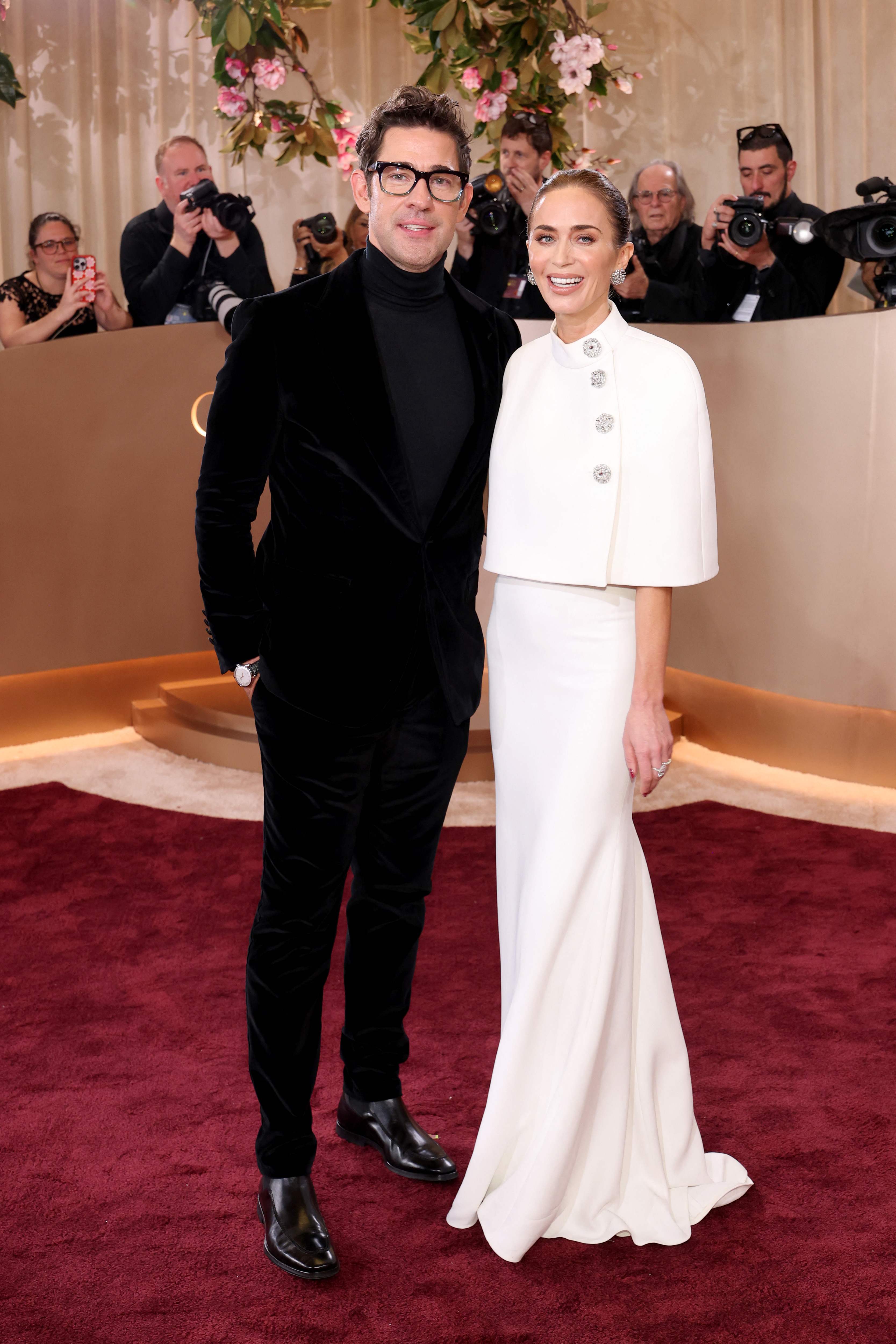 BEVERLY HILLS, CALIFORNIA - JANUARY 11: (FOR EDITORIAL USE ONLY) (L-R) John Krasinski and Emily Blunt attend the 83rd Annual Golden Globe Awards at The Beverly Hilton on January 11, 2026 in Beverly Hills, California. Monica Schipper/Getty Images/AFP (Photo by Monica Schipper / GETTY IMAGES NORTH AMERICA / Getty Images via AFP) (Getty Images via AFP) BEVERLY HILLS, CALIFORNIA - JANUARY 11: (FOR EDITORIAL USE ONLY) (L-R) John Krasinski and Emily Blunt attend the 83rd Annual Golden Globe Awards at The Beverly Hilton on January 11, 2026 in Beverly Hills, California. Monica Schipper/Getty Images/AFP (Photo by Monica Schipper / GETTY IMAGES NORTH AMERICA / Getty Images via AFP) (Getty Images via AFP)