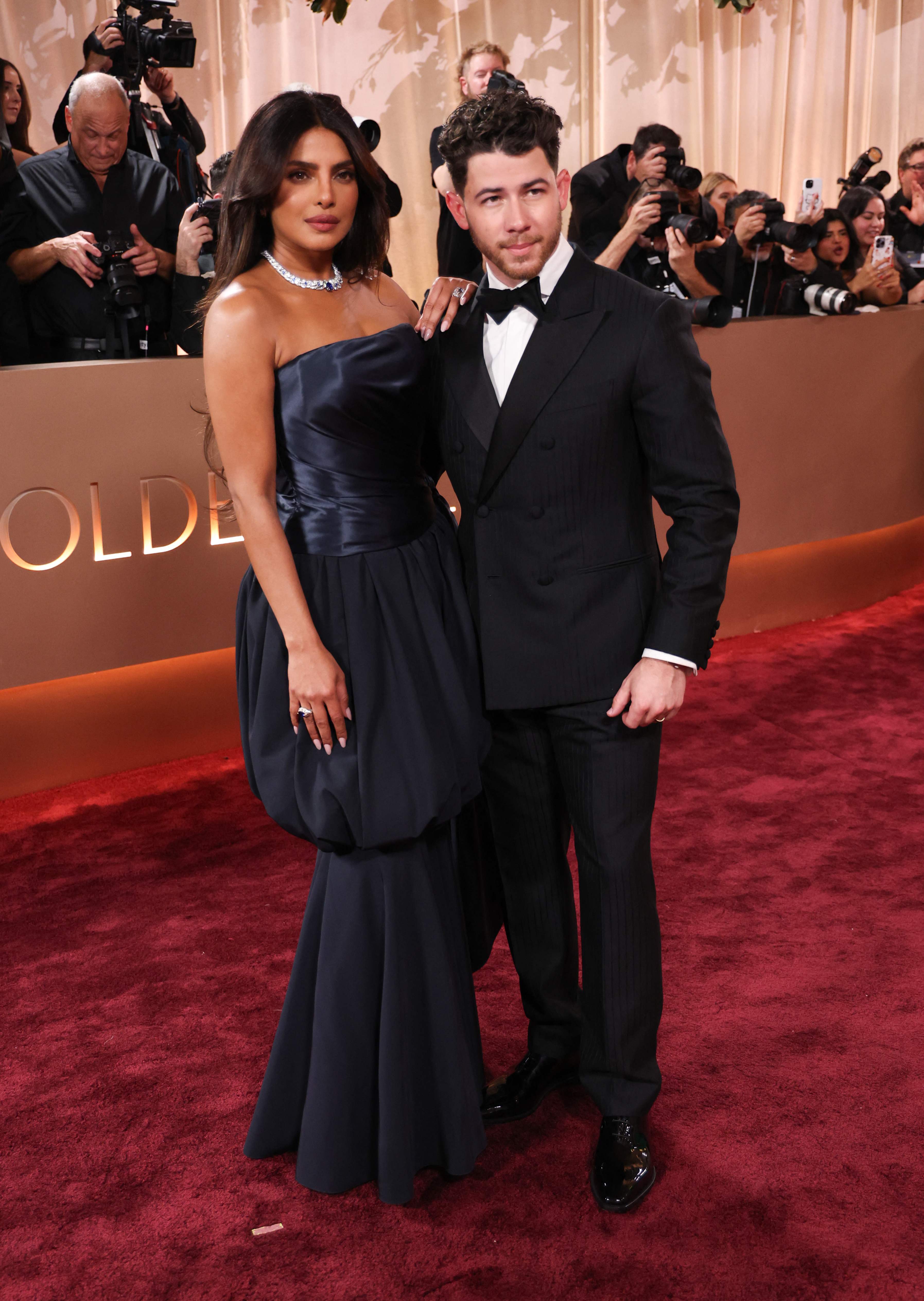 Priyanka Chopra Jonas and Nick Jonas attend the 83rd annual Golden Globe Awards at the Beverly Hilton hotel in Beverly Hills, California. (AFP) Priyanka Chopra Jonas and Nick Jonas attend the 83rd annual Golden Globe Awards at the Beverly Hilton hotel in Beverly Hills, California. (AFP)