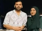 File photo of the deceased, Aiman Khan, with her husband Aamir Khan. (Sourced)