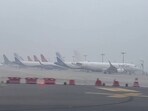 On January 26, flight operations at Delhi airport would be suspended, first between 8.30am and 1pm and again from 3pm to 7pm. (ANI Video Grab)