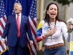 Washington announced Monday Venezuelan opposition figure Maria Corina Machado will meet President Donald Trump this week