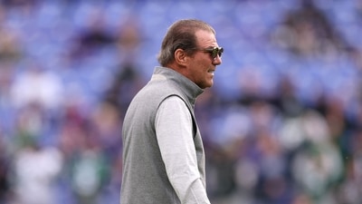 Owner Steve Bisciotti of the Baltimore Ravens looks on prior to the game against the New York Jets. (Getty Images via AFP) Owner Steve Bisciotti of the Baltimore Ravens looks on prior to the game against the New York Jets. (Getty Images via AFP)