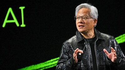 Huang did not name specific individuals but said that “very well-respected people” have promoted end-of-the-world style narratives that resemble science fiction more than practical reality. (AFP) Huang did not name specific individuals but said that “very well-respected people” have promoted end-of-the-world style narratives that resemble science fiction more than practical reality. (AFP)