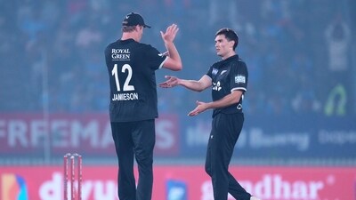 New Zealand put up a fight but India managed to win the opening ODI. (AP) New Zealand put up a fight but India managed to win the opening ODI. (AP)