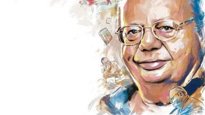 Embrace balance and gratitude for lasting happiness, says Ruskin Bond. (Illustration: Gajanan Nirphale)