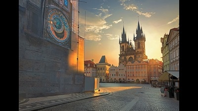 The city of Prague — along with its Gothic architecture, century-old legends and occult and mystical history — serves as a character in this story. (Shutterstock) The city of Prague — along with its Gothic architecture, century-old legends and occult and mystical history — serves as a character in this story. (Shutterstock)