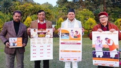 CM Dhami releases the Uttarakhand government Information Department’s official calendar for 2026 in Dehradun. CM Dhami releases the Uttarakhand government Information Department’s official calendar for 2026 in Dehradun.