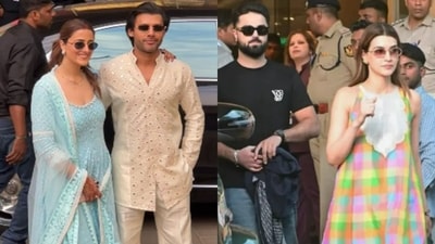 Nupur Sanon and Stebin Ben make their first appearance; Kriti Sanon with Kabir Bahia