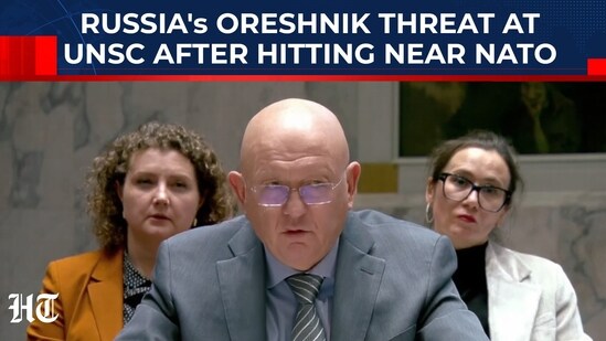 At UNSC, Russia scares west with Oreshnik missile threat after dropping it…