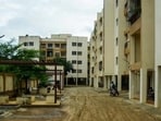 Mayor Amarjit Singh Sidhu said that there are nearly 35 to 40 housing societies in Mohali where development works are not being carried out. (HT Photo)