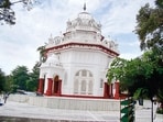 The Saragarhi Memorial Gurdwara was built in 1904 in memory of the 21 Sikh soldiers of 36th Sikhs (now 4 Sikh) who went down fighting thousands of Afghan tribesmen in defence of Fort Saragarhi in Waziristan in 1897. (HT File) The Saragarhi Memorial Gurdwara was built in 1904 in memory of the 21 Sikh soldiers of 36th Sikhs (now 4 Sikh) who went down fighting thousands of Afghan tribesmen in defence of Fort Saragarhi in Waziristan in 1897. (HT File)