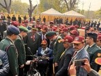 The White Tiger Division marked the 10th Armed Forces Veterans’ Day (HT Photo)