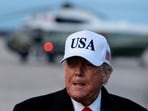 Donald Trump on Saturday reiterated claims of having to do "something" about Greenland, "the easy way" or "the hard way".